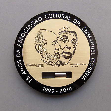 Medalha Comemorativa dos 15 Anos da Fundação Dr. Emmanuel Correia